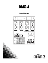 CHAUVET DJ DMX-4 User manual