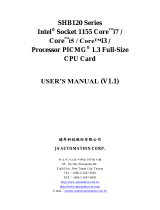 JS Automation JD50SHB120 User manual