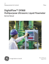 GE DigitalFlow DF868 User manual