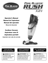 Pool Blaster Rush X21 User manual