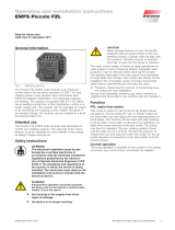 WAREMA EWFS Piccolo FZL Operating instructions