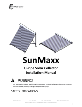 SunMaxx Solar ThermoPower VDF30 Installation guide
