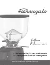 Fiorenzato F4 ECO BY JOHN User manual