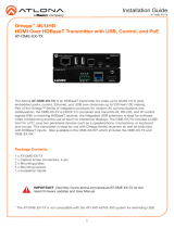 Atlona AT-OME-EX-TX User manual