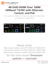 Atlona AT-UHD-EX-100CE-RX Owner's manual