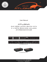 Atlona AT-PROHD44M-SR Owner's manual