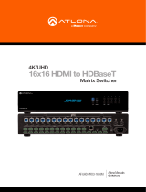 Atlona AT-UHD-PRO3-1616M Owner's manual