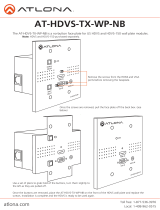 Atlona AT-HDVS-TX-WP-NB Owner's manual