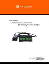 Atlona AT-VCC-RELAY-KIT Owner's manual