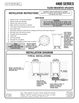 Hydrel 4400 series Installation guide