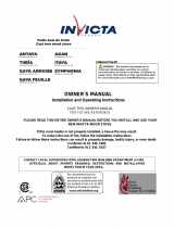 Invicta 6110-44 Owner's manual