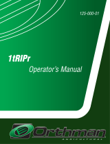 Orthman 1tRIPr User manual