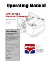 HYCON HPP18E FLEX Operating instructions