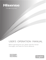 Hisense RB327N4WB1 User's Operation Manual