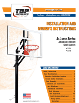 Goalsetter Systems Top Hoops Extreme Series Installation And Owner's Instructions