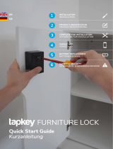 Tapkey Furniture Lock Quick start guide