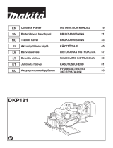 Makita DKP181 User manual