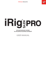IK Multimedia iRig Keys Pro User manual