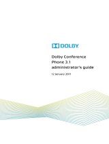 Dolby Digital Conference Phone 3.1 Administrator's Manual