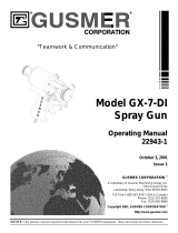 GUSMER GX-7-DI Operating instructions