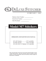 DeLuxe Stitcher M7-BST Operation and Maintenance Manual
