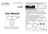 EZ Lighting EZSH022050BR00 User manual