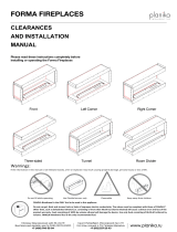 Planika FORMA 1500 Clearances And Installation Manual