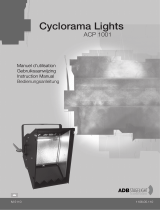 ADB Stagelight Cyclorama Lights ACP 1001 User manual