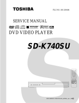 Toshiba SD-K740SU User manual