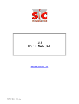 Sic Marking i143 User manual