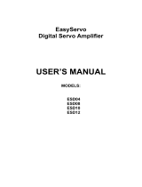 Speeder Motion EasyServo ESD04 User manual