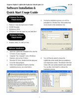 Vinpower LightScribe Software Installation & Quick Start Usage Manual