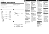 Sony F-V610 User manual