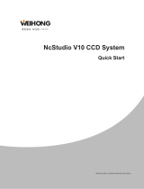 WEIHONG ELECTRONIC NcStudio V10 CCD System Quick start guide
