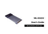 Gemtek Systems WL-611GS User manual