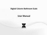 Znewtech Digital Column Bathroom Scale User manual