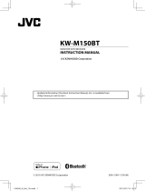 JVC KW-M150BT User manual