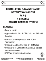 BELLSON ELECTRIC PAL Touch-5 Series Installation & Maintenance Instructions Manual