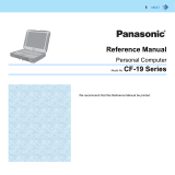 Panasonic Toughbook CF-19PJRFXAM Reference guide