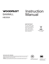 WoodFast HB350A User manual