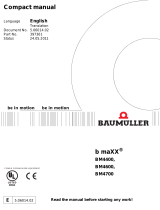 Baumuller b maxx BM4400 Compact Manual