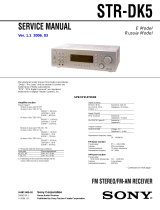Sony STR-DK5 User manual