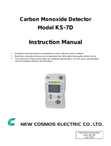 New Cosmos Electric KS-7D User manual