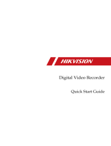 Hikvision HiWatch Series Quick start guide