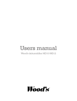 Wood’s MD12 User manual
