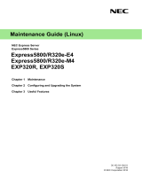 NEC Express5800/R320e-M4 Maintenance Manual
