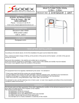 SODEX S18152GCW Assembly Instructions Manual