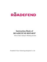 Roadefend RDT401P Instruction book