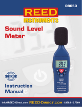 Reed Instruments R8050 User manual