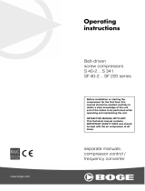 Boge S 180 Operating Instructions Manual